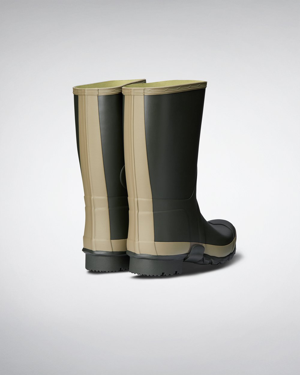 Hunter Hombre Gardener - Botas de Lluvia Verde Oscuro Oliva - 862-KGOJHR